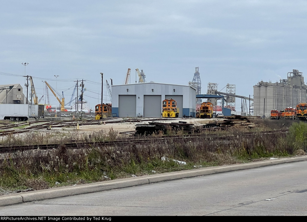 Galveston Railroad shop